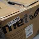 Elite Gourmet ETO-4510M French Door 47.5Qt, 18-Slice Convection Oven 4-Control Knobs, Bake Broil Toast Rotisserie Keep Warm, Includes 2 x 12" Pizza Racks, Stainless Steel