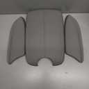 X AUTOHAUX 1 Set Car Center Console Cover Front Door Panels Armrest Replacement for Honda Accord 2008 2009 2010 2011 2012 Light Grey