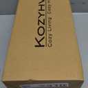 Kozyhvn 100% Cotton Muslin Blanket Queen 90" x 90", 6 Layers Breathable and Lightweight Cotton Throw Blankets for Bed, Soft Cooling Summer Gauze Blanket for Adults All Season, Mustard