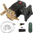 findmall Pressure Washer Pump 4400 PSI, 4.0 GPM, 1 Shaft Horizontal