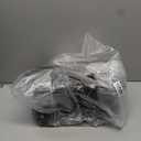 Hiflora 18 Pack Under Bed Blockers for Pets – Easy to Install Black Plastic Under Couch Blocker (6.5" H x 14.5" L) – Prevents Dogs, Cats, Toys from Getting Under Sofa or Furniture