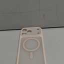 TOCOL for 17 ProMax Case, Full Camera Protection, Built-in Magnetic Ring, Compatible with Magsafe Charger, Translucent Matte Phone Case for 17 ProMax 6.9 inch (Desert)