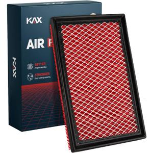 KAX Premium Engine Air Filter, GAF057 (CA10677) Replacement for Toyota Camry Hybird 2012-2017, Avalon Hybrid 2013-2019, RAV4 Gas 2013-2018, Lexus LS460 2007-2017, ES300H, LS600H, 200% Longer Life