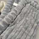 Waterproof Couch Cover for Dogs Washable,Non Slip Fuzzy Durable Couch Covers for 3 Cushion Sofa Pet Friendly Sofa Cover Dog Thick Soft Slipcovers Protector Couches Mat Bed (Light Grey, 27.6" x 59.06")