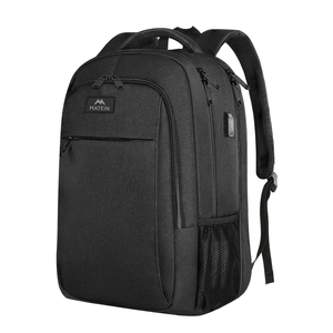 MATEIN Extra Large Travel Backpack, TSA Friendly 18.4 Inch Laptop Backpack with USB Charging Port, Anti Theft Flight Approved Business Work College Computer Big Bag for Women Men, Black