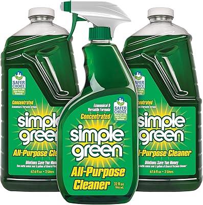 Simple Green All-Purpose Cleaner Spray and Refill, Green, 2 Piece Set, Original