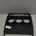 musbus Portable Drink Carrier Suitable for Food Delivery Drivers Accessories, Reusable Cup Holder Carrier with Handle,Perfect for Plastic Drink Holder take Out Cup Carriers for delivery (Black)