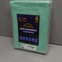 4 Pack 24 x 24 Extra Heavy Absorbency Washable Underpads, Waterproof Nursing Pads Incontinence Bed Pads, Reusable Washable Pee Pads for Dogs, Diaper Changing & Adults, Washable Puppy Pads