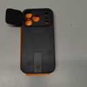 SURITCH for iPhone 17 Pro Case with Camera Control Cover, Camera Cover and Adjustable Kickstand, Compatible with MagSafe, Shockproof Bumper Protective Cases 6.3 Inch, Black