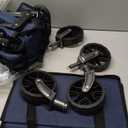 Navy Blue Collapsible Wagon with Wheels, Portable Wagons Carts Foldable, Folding Wagon Cart for Groceries, Sports Garden Shopping Utility Wagon (120L)