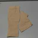 KEMFORD Lymphedema Compression Arm Sleeves for Women - 15-20 mmHg, With Silicone Grip, 1 Pair, Beige, L - Arm Support for Swelling & Edema