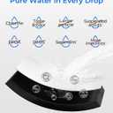 Waterdrop DA29-00003G Refrigerator Water Filter, Replacement for Samsung, DA29-00003B, DA29-00003A, Aqua-Pure Plus, HAFCU1, RFG237AARS, FMS-1, RS22HDHPNSR, RSG257AARS, 3 Filters (Package May Vary)