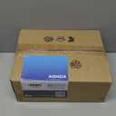 AONOX Car Food Tray & Car Table Tray with Car-Grade Aluminum Cup Holder & Phone Stand, Premium Wood with Leather Surface, 360° Rotating Car Desk for Laptop &Eating (Square, Black)