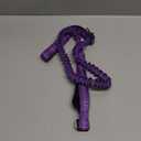 BUMBIN 6Ft Dog Leash - Large Dogs, Bungee Leash with 2 Handles, Heavy Duty, No Pull Shock Absorbing, Purple