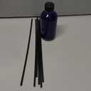 Xcleen Citrus Scented Reed Diffuser, Orange, Lime & Lemon Oil Reed Diffuser, Real Citrus! Holiday Home Fragrance for Bathroom Office Decor 5 Sticks