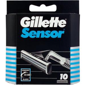 Gillette Sensor Refill Razor Blade Cartridges - 10 Pack
