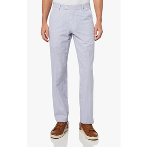 COCONUT GROVE Men's Regular Fit Seersucker Flat Front Pants. Size 50 RG
