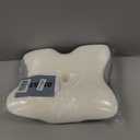 DONAMA Cervical Pillow for Neck and Shoulder,Contour Memory Foam Pillow,Ergonomic Neck Support Pillow for Side Back Stomach Sleepers with Pillowcase (Queen Size 24.8"Lx14.96"Wx5.51"H, Light Grey)