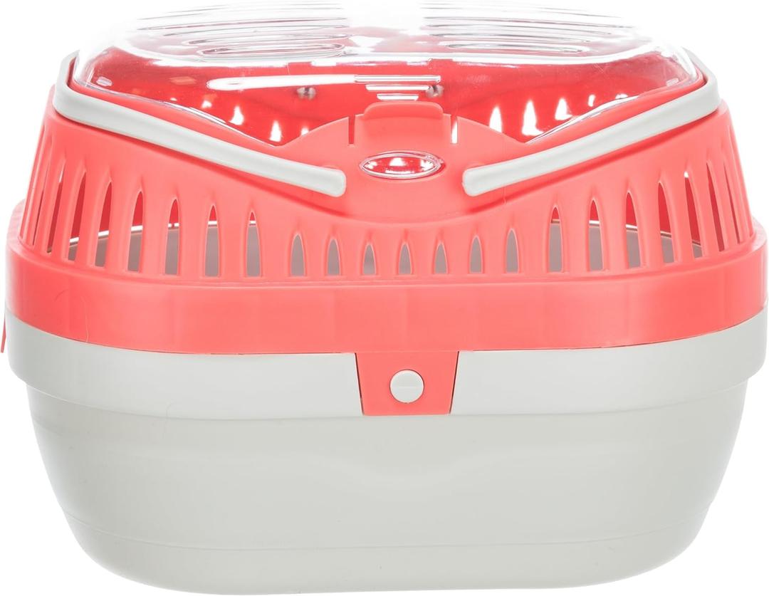 Trixie Pico Transport Crate, Small Pet Carrier, Portable Travel Carrier, for Small Pets, Hamsters, Guinea Pig, Lizards (11.8"L x 8.3"W x 9.1"H)