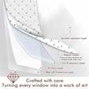 SOMWISE Frosted Window Privacy Film, Day and Night, Static Cling, 23.5X 78.5