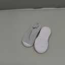 JOINFREE Toddler Boys Girls Sneaker Slip On Shoes Kids Lightweight Breathable Walking Shoes (Grey)