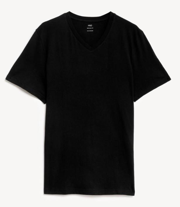 No Brand, T-Shirt Black, XL