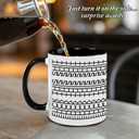 Hidden Message Coffee Mug for Adults, Secret Message Cup Gift for Coworker, Best Friend, Office Humor Mug, Sarcastic Gift for Women or Men