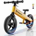 Electric Bike for Kids, Electric Balance Bike for Ages 3-8 Years Old,Kid Electric Motorcycle with 2 Speed Modes,Push-Button Brakes,12 Inch Dirt Off-Road Tire and Adjustable Seat