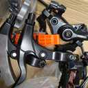 Bike Disc Brake Kit,Bike Front and Back Disc Brake Kit-Calipers,2 Pcs Stainless Steel 160 mm Rotors&Cable&Brake Lever&A Pair of Bicycle Brake levers&Fixing Screws