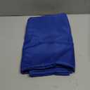 sancua Rectangle Tablecloth - 60 x 84 Inch - Stain and Wrinkle Resistant Washable Polyester Table Cloth, Decorative Fabric Table Cover for Dining Tables, Buffet Parties and Camping, Blue