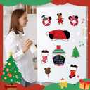 10 Pcs Christmas Door Decorations, Festival Magnetic Decorations for Cabin Door, Reusable Magnets for DCL and Major Cruise Lines