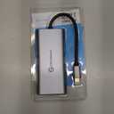 UtechSmart USB C Hub, USB C Ethernet Multiport Adapter, 6 In 1 USB C to HDMI Dock Compatible for Macbook Pro/Air, Chromebook, Dell XPS, HP and Type C Devices (Gigabit Ethernet 100W PD 4K HDMI USB 3.0) (Grey)