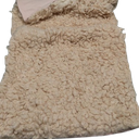 Pack Of Two Fuzzy Throw Pillow Cases, 18x18 Pink