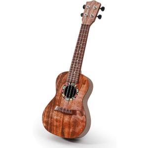 Raimy Kids Guitar Ukulele - 21in Ukulele Guitar Toys for Kids Ages 3 4 5 6 7+ Year Old Boys Girls Simulated Sound Quality Music Instruments Learning Education (Mahogany)