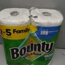 Bounty Quick Size Paper Towels, White, 8 Family Rolls