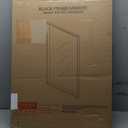 Bathroom Mirror, 24X36 Inch Matte Black Framed Mirror, Rectangular Wall Mirror, Vanity Mirror Wall Mounted, Anti-Rust, Tempered Glass, Hangs Horizontally or Vertically