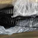 Comfort Zone Oscillating Table Fan with Adjustable Tilt, Convenient Push Button Controls, Quiet, 12 inch, 3 Speed, Desk Fan, Airflow 7.25 ft/sec, Ideal for Home, Bedroom, Dorm & Office, CZ121BK
