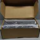 120W Waterproof LED Black Lights, 4 Pack Black Light Bar with 10Ft Cable and On/Off Switch, IP66 Indoor/Outdoor Blacklight for Neon Glow Party, Body Paint Reactive, Back Yard