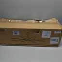 Modern Ceiling Fans with Lights, 72 Inch Ceiling Fan with Light and Remote, Bedroom Living Room Library Cafe Outdoor/Industrial,24W 3CCT Dimmable, 8 Blades 6 Speed Reversible Quiet DC Motor, Black