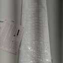 Wireless Keyboard and Mouse Ultra Slim Combo, TopMate 2.4G Silent Compact USB 2400DPI Mouse and Scissor Switch Keyboard Set with Cover, Batteries Included, for PC/Laptop/Windows/Mac - White