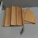 Tiered Spice Rack Organizer for Cabinet, Wooden Spice Rack for Countertop, Spice Shelf organizer Spice Organization for Cabinet (13.75in)