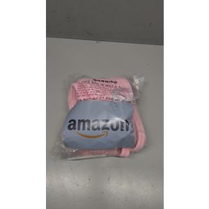 Woven Cotton Rope Storage Basket with Handles for Organizing Shelves Closet Small Cat Dog Pet Toy Baskets Box Bin Decorative Rectangle Baby Nursery basket Gift Basket Empty Light pink