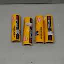 6.3 inch Lint Roller Refills Only for 6.3'' Large Lint Rollers Extra Sticky Lint Pet Hair 6.3 inch Replacement Rolls, Pack of 4 Refills, 90 Sheets per Refill, 360 Sheets Total