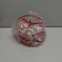 iDavosic.ly 6 Tier Rotating Earring Holder Organizer with Metal Tray, Adjustable Plastic Dangle Display Stands Tree with 342 Grooves, Large Hoop Storage Rack Tower, Red