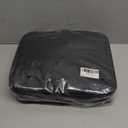 Insulated Lunch Bag for Men, Large Mens Lunchbox for Work, Adult Lunch Box with Dual Compartments and Water Bottle Holder, Heavy Duty Double Decker Lunch Bag for Travel, ConstructionBlack 24L