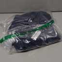 Lepunuo Two Piece Sets for Women Summer Mock Neck Sleeveless Top Crop Wide Leg Pants Lounge Sets Vacation Travel Outfits (Medium, A- Navy Blue)