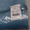 NICETOWN 100% Blackout Blinds, Laundry Room Decor Window Treatment Curtains, Thermal Insulated Energy Smart Drapes and Draperies for Villa, Hall and Studio, Sea Teal, Set of 2, 46 inches x 90 inches