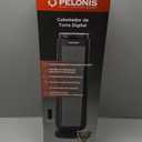 PELONIS PTH15A4BGB Ceramic Tower 1500W Indoor Space Heater with Oscillation, Remote Control, Programmable Thermostat & 8H Timer, ECO Mode, Tip-Over Switch & Overheating Protection, Gray (Grey)