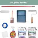 Rust-Oleum 367600 Home Interior Floor Coating Kit, Semi-Gloss Aged Gray