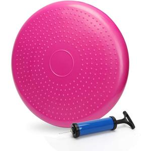 WIWAPLE Wiggle Seat, Inflatable Stability Balance Disc Wobble Cushion, Balance Disc Wiggle Seat, Flexible Seating Classroom with Free Air Pump Sensory Kids (Office & Home & School)